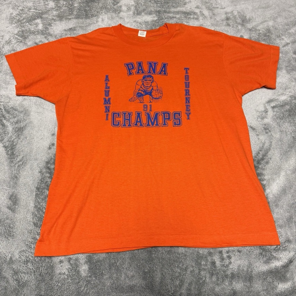 Vintage Screen Stars Pana IL Alumni Tourney Champs Men's XL Tshirt Single Stitch